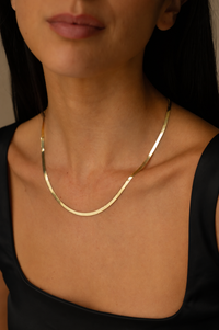Cadena Tejido Egipcio Clásico / Classic Egyptian Shake Chain en Oro Italiano 18K